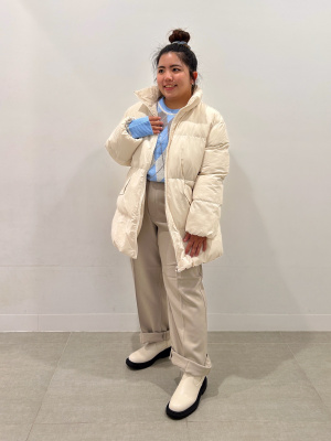 ゲストさん専用 GU公式 | ヒートパデッドオーバーサイズブルゾンYT+E