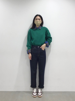 GU公式 | フランネルリラックスフィットシャツ(長袖)(チェック4)