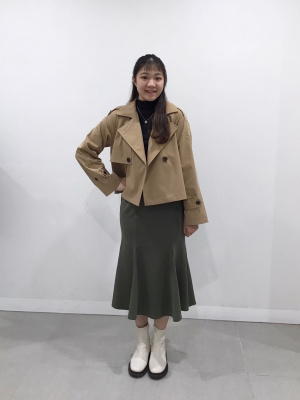 専用商品 GU公式 | カットソーマーメイドミディスカート+EC(丈短め77.0～81.0cm)