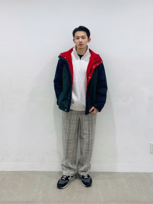 GU公式 | ヘビーウェイトスウェットハーフジッププルオーバー(長袖)