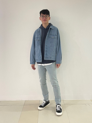 だんご　上着のみ2点です。 GU公式 | ウルトラストレッチスキニージーンズ(丈標準76.0cm)