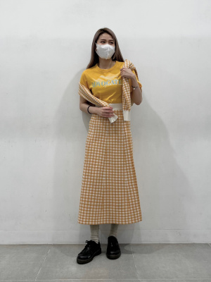 まちおページ GU公式 | 2WAYクロップドカーディガン(長袖)(チェック