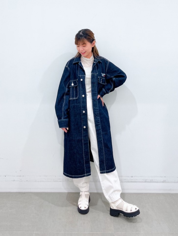みゅうさん専用 デニムショップコート beautiful people (セットアップ可能