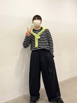 GU公式 | タックワイドパンツ beautiful people