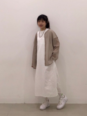 GU公式 | ライトデニムキャミソールワンピースOSB+EC