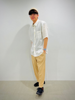 専用品 GU公式 | リネンブレンドイージーアンクルパンツ