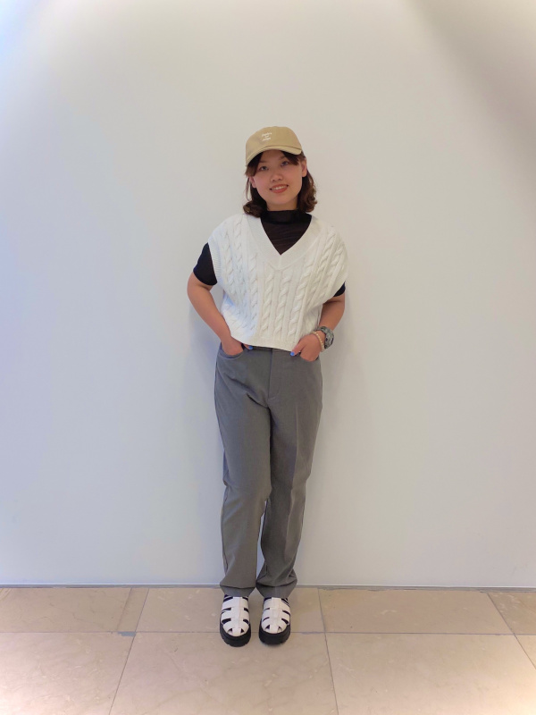 ウォッシャブルテーパードパンツZ(セットアップ可能