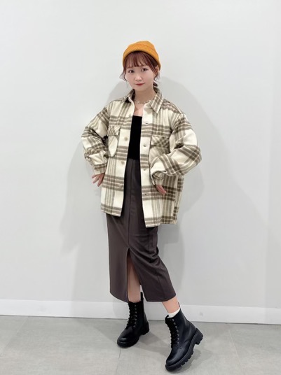 カットソーナローミディスカート+EC(丈短め76.0～80.0cm)（レディース