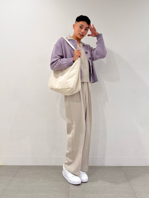 GU公式 | ミドルゲージクルーネックカーディガン(長袖)