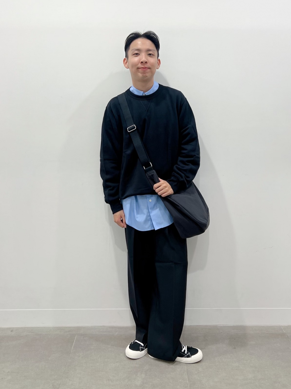 ワッフルニットプルオーバー(長袖) beautiful people、裏ボアトラック