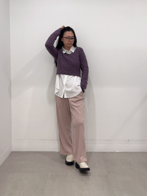 GU公式 | ドレープシャツ(長袖)