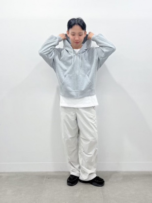 GU公式 | スウェットフルジップパーカ(長袖)+EC