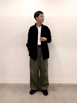 GU公式 | コーデュロイオーバーサイズシャツ(長袖)OSB+EC