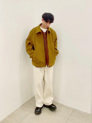 GU公式 | コージーメルトンジップアップブルゾン