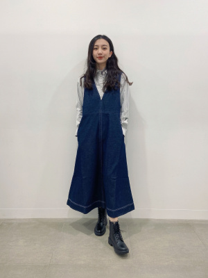 ja　陶肌 洗える】CANCLINI クロップド テントライン シャツ / 23区