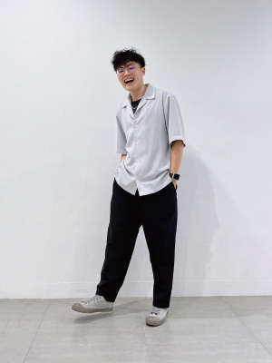 GU公式 | ドライワイドイージーアンクルパンツ(丈標準63.0～67.0