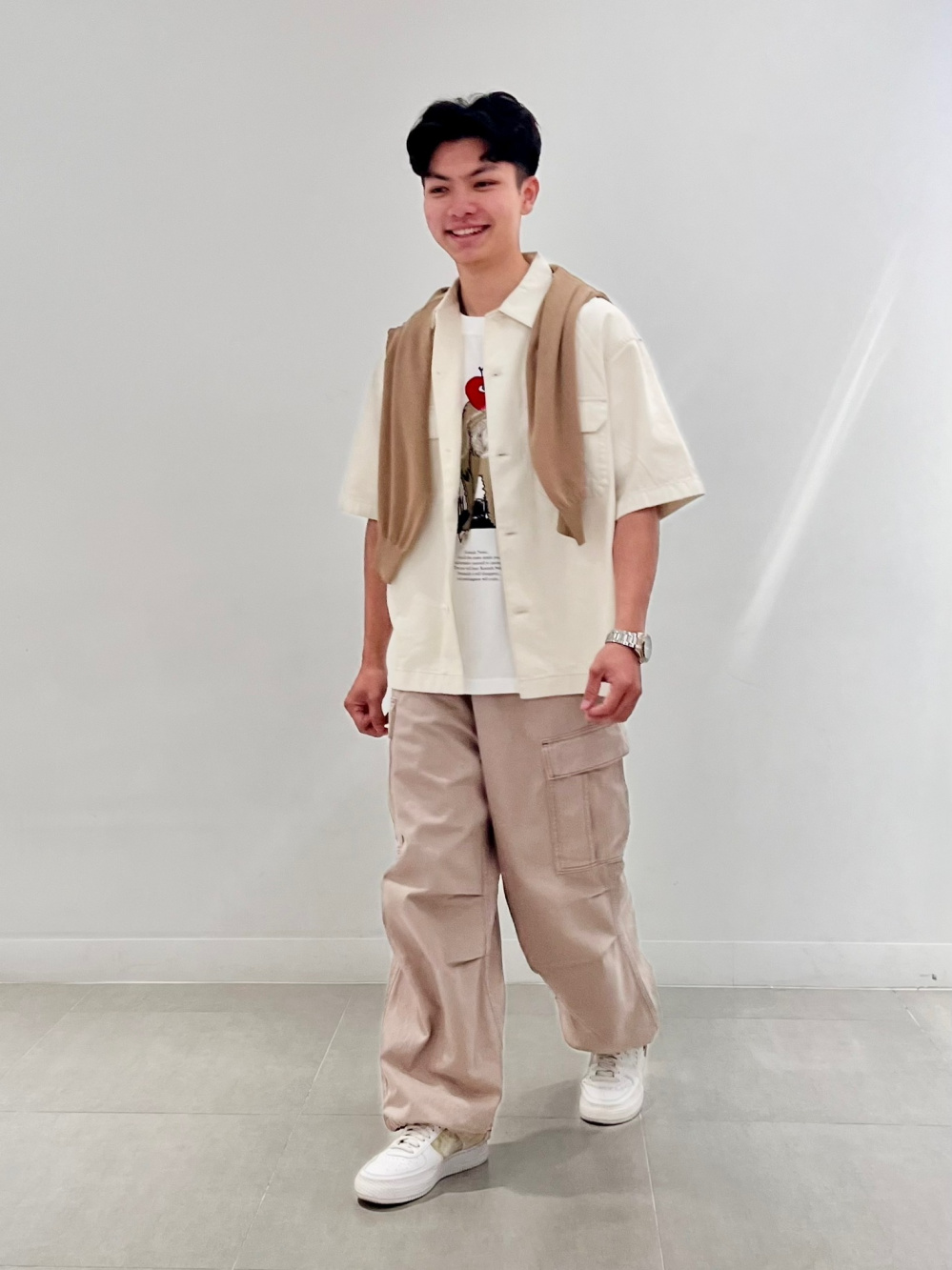 2WAYオーバーサイズモッズコート UNDERCOVER、グラフィックT(5分