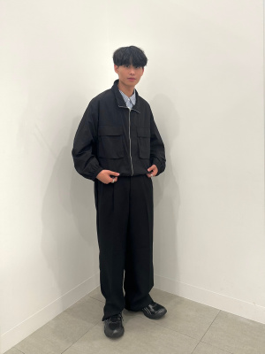 brave70です。② GU公式 | テックダブルポケットブルゾン