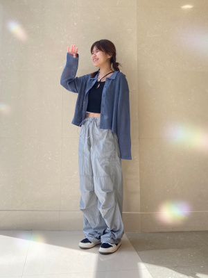 GU公式 | ネックストラップT(半袖)+E GU公式 | ネックストラップT(半袖)+E