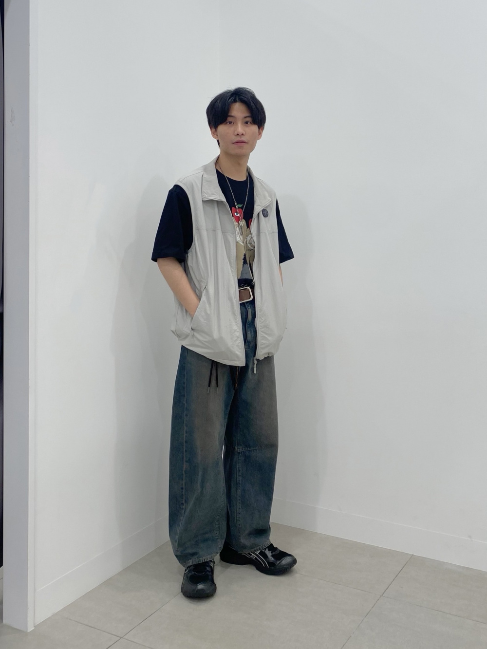 2WAYオーバーサイズモッズコート UNDERCOVER、グラフィックT(5分