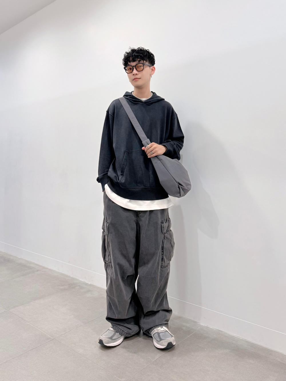 Denim Super Wide Cargo Pants」| GU的穿搭理念