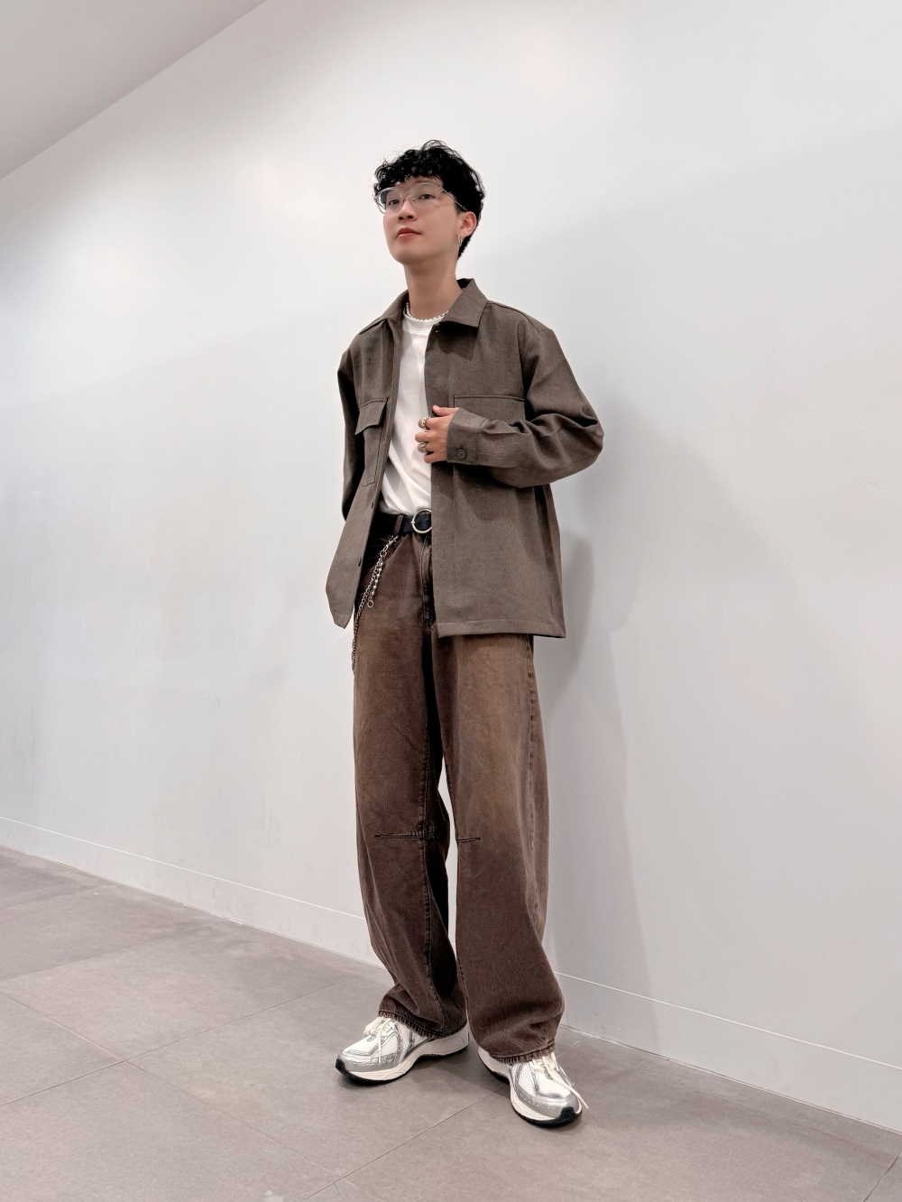秋冬コーデ❤️セットアップ　シャツ　パンツ　2点セット 楽天市場】【シャツ＋ロングパンツセット】 セットアップ