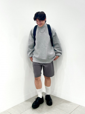 GU公式 | コットンカラーラウンジセット(半袖&ショートパンツ)