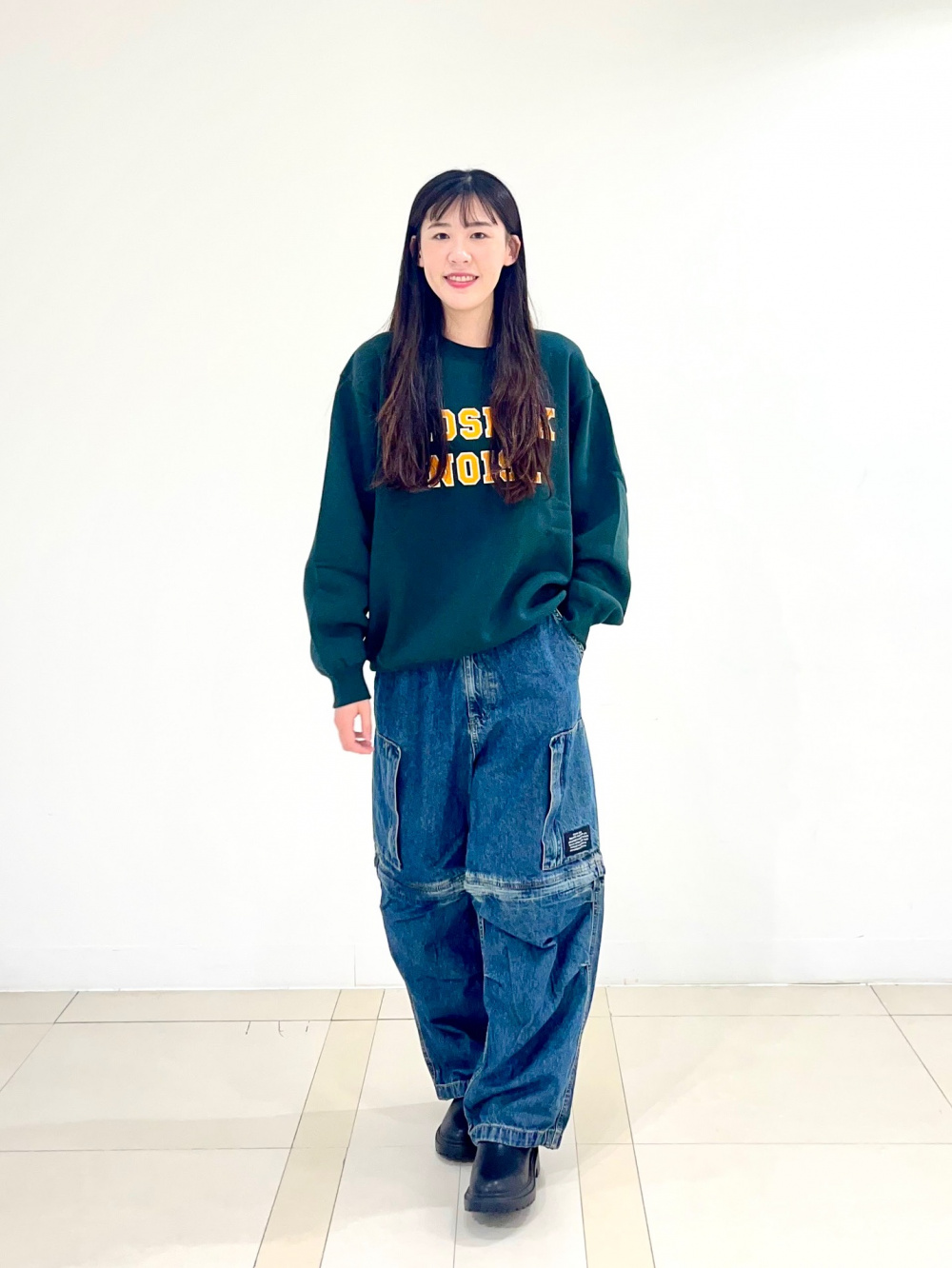 ヘビーウェイトスウェットプルオーバー UNDERCOVER 1、デニム