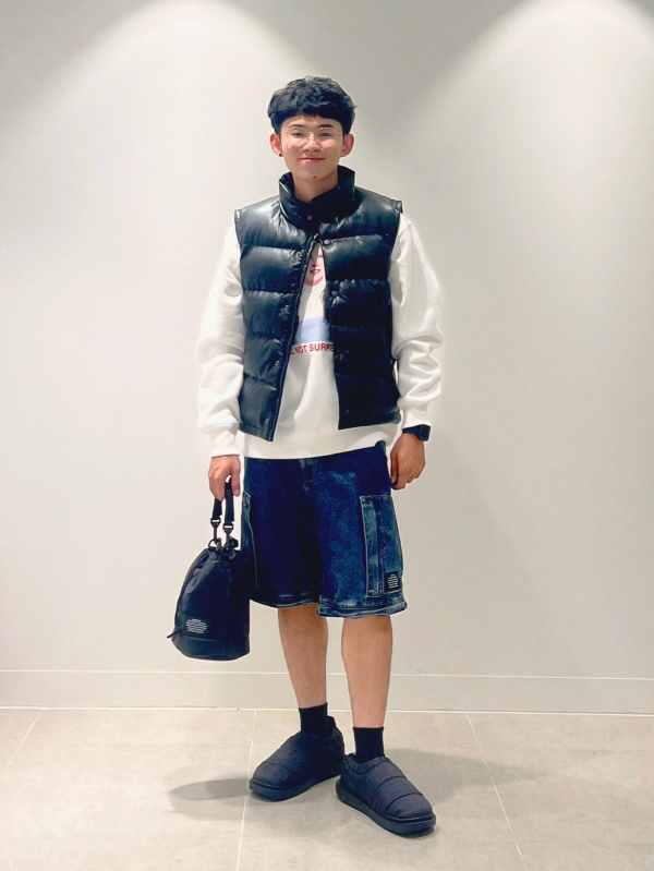 トラックジャケット UNDERCOVER、デニムコンバーチブルワイドカーゴ