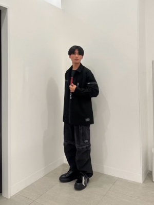 GU公式 | ジップポケットシャツ UNDERCOVER(セットアップ可能)