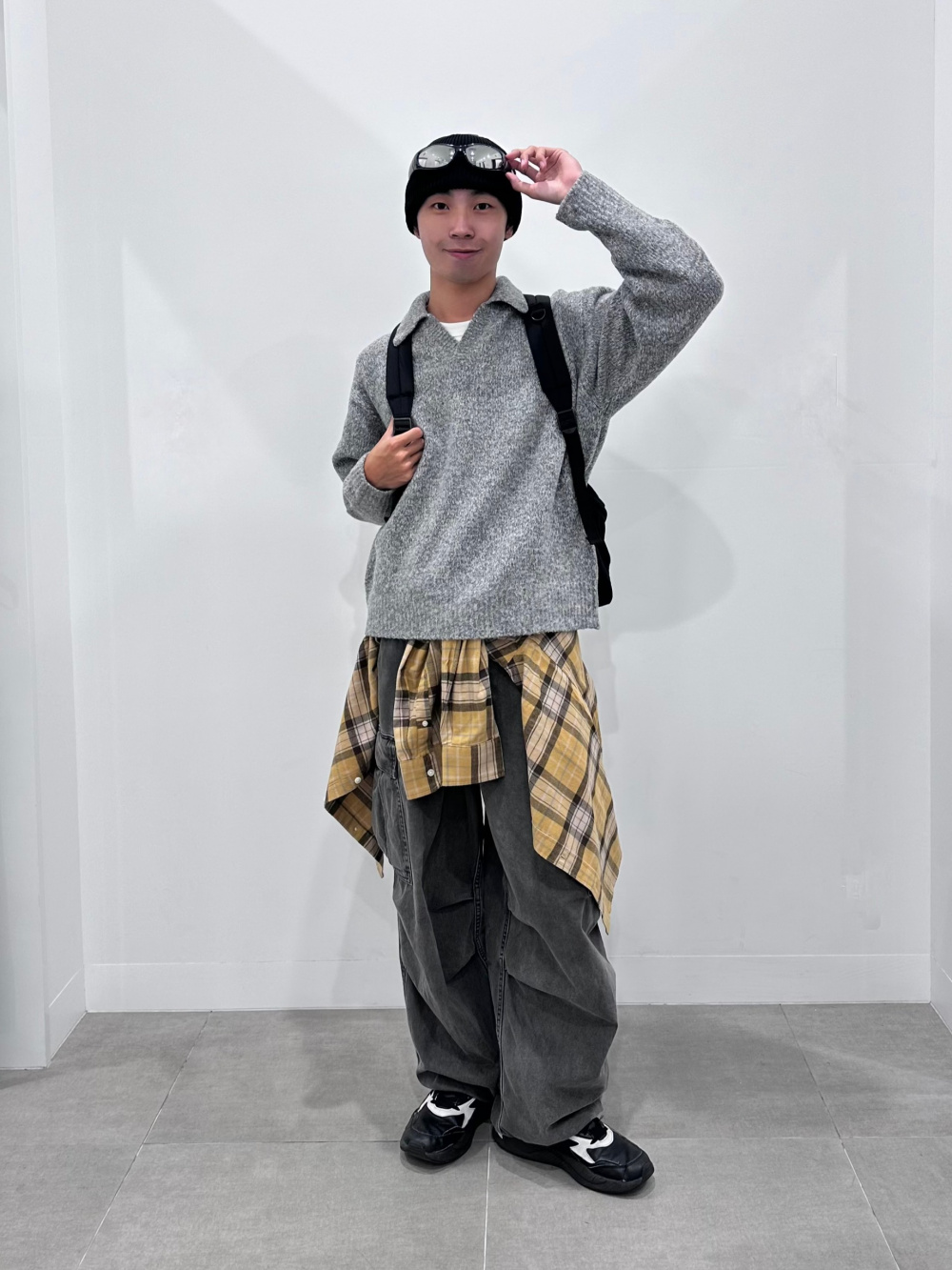 Denim Super Wide Cargo Pants」| GU的穿搭理念