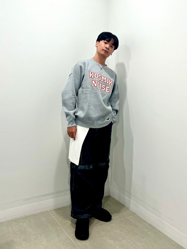 undercover アンダーカバー⭐️オーバーオール　グレー　L undercover アンダーカバー⭐️オーバーオール グレー L