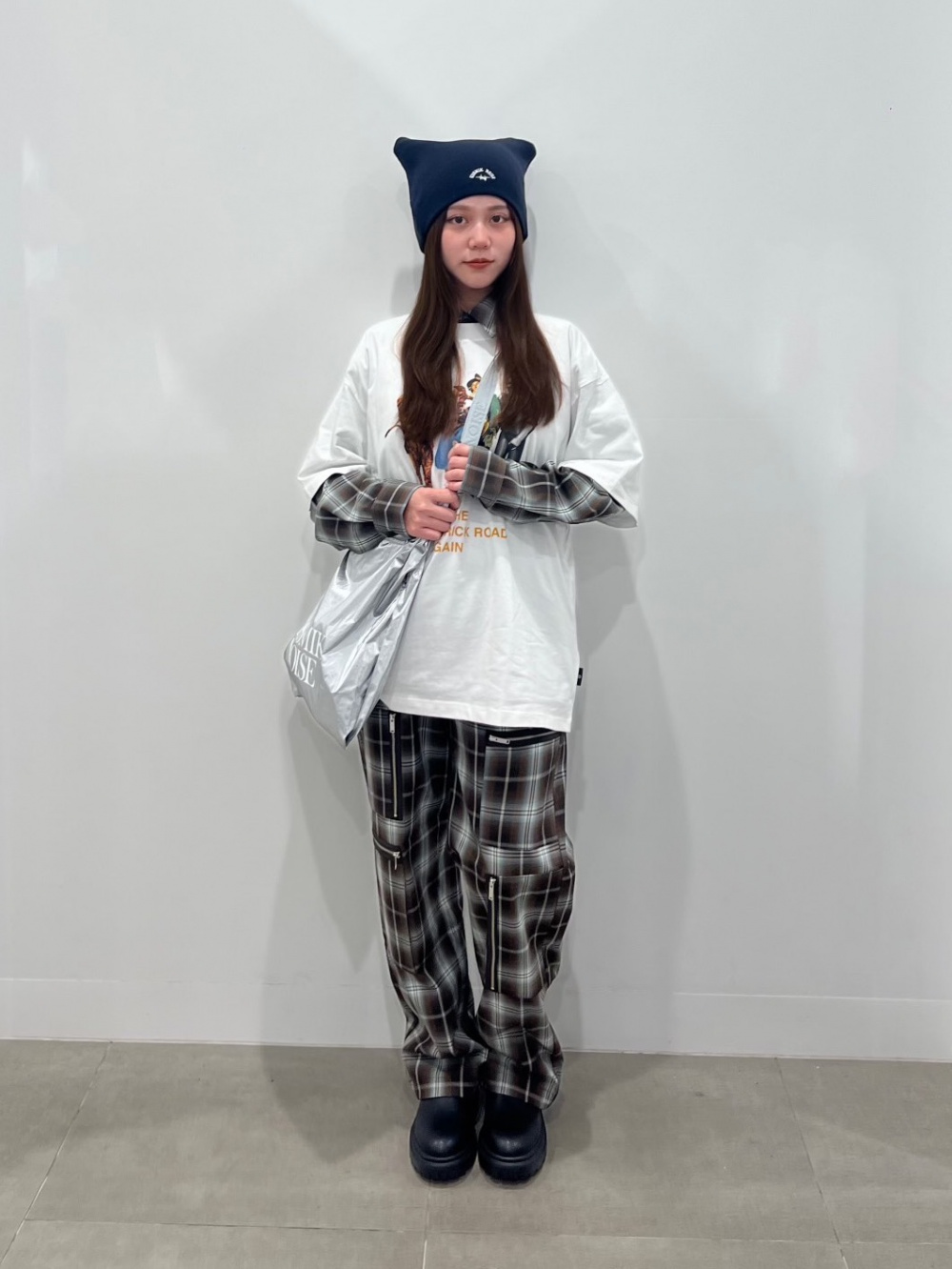 ジップポケットシャツ UNDERCOVER、デニムコンバーチブルワイドカーゴ