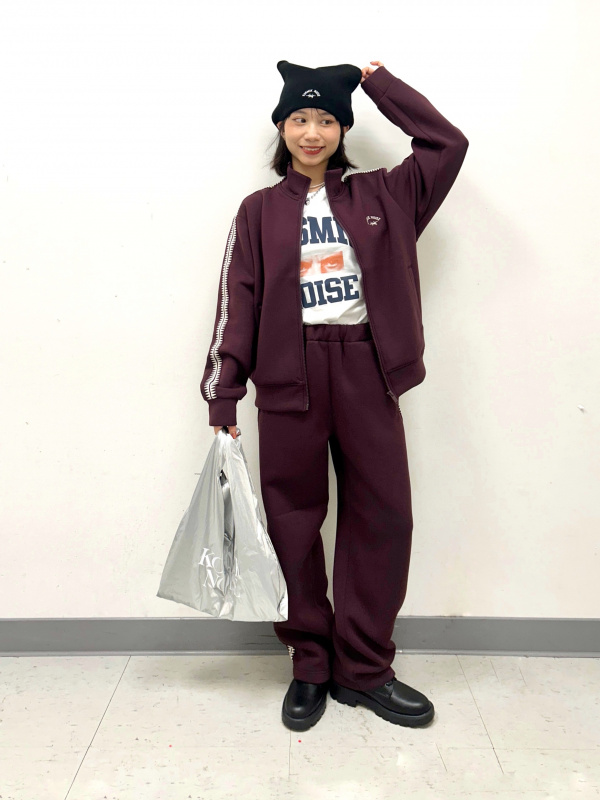 トラックジャケット UNDERCOVER(セットアップ可能)（メンズ）の着用