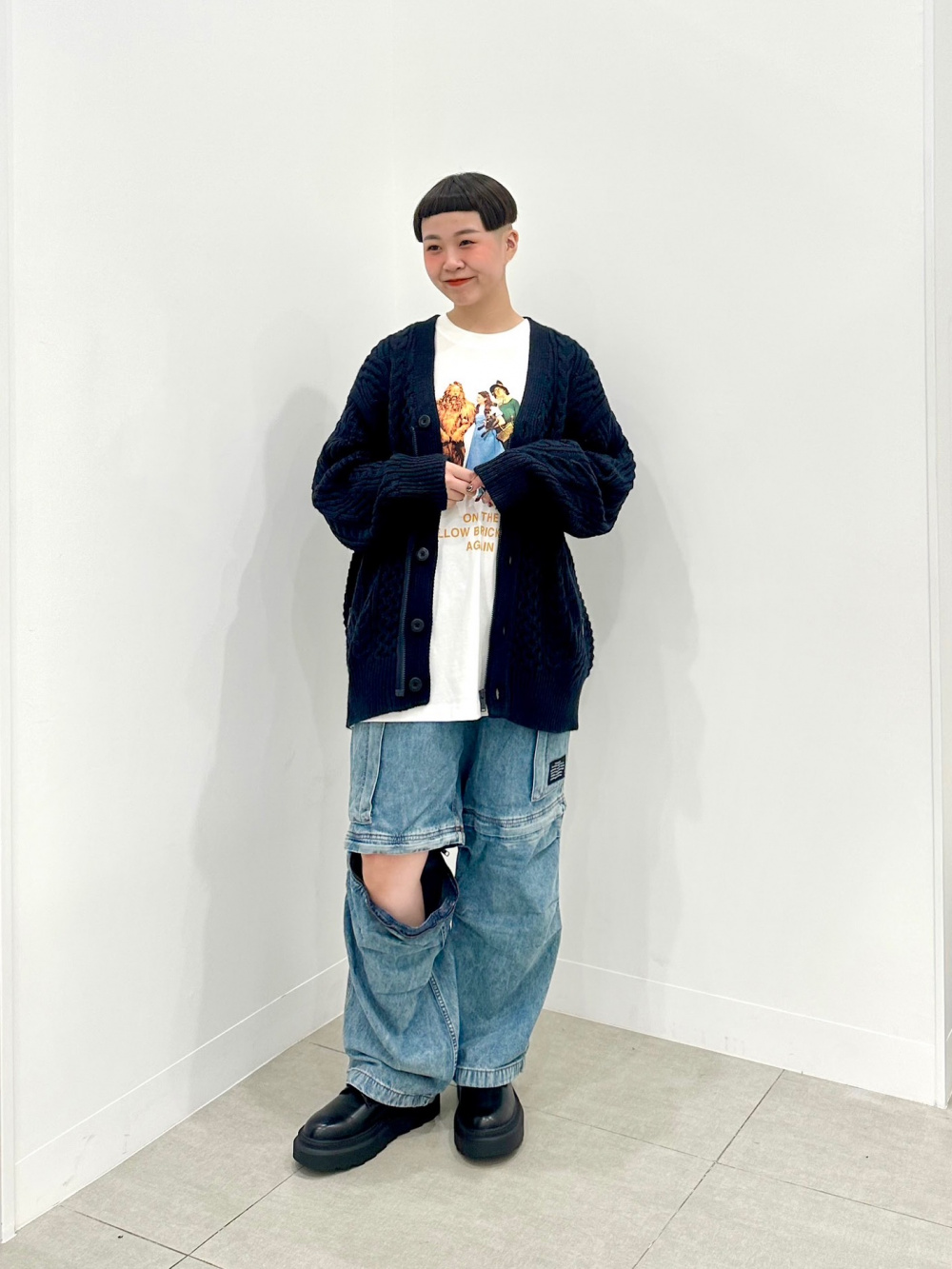 ヘビーウェイトスウェットパーカ UNDERCOVER、デニムコンバーチブル