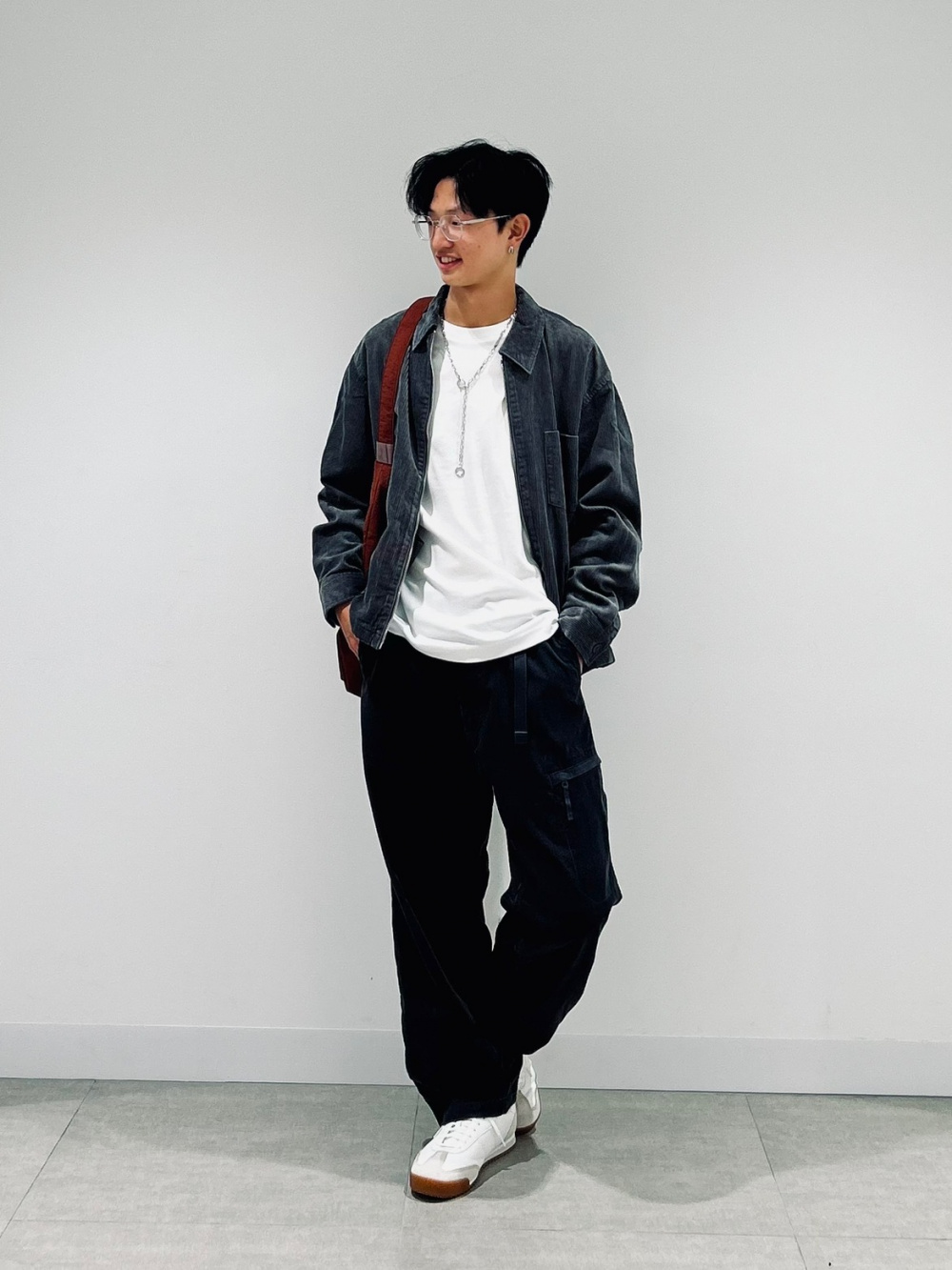 cpcompany コーデュロイ　ジップアップシャツ　ダブルジップ コーデュロイジップアップシャツ(セットアップ可能)、スムース