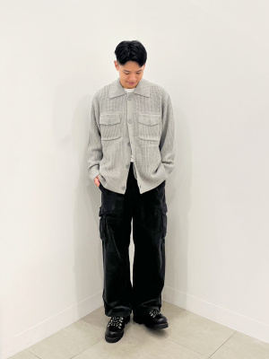 店舗用品 231 GU公式 | ニットワークジャケットNT+E
