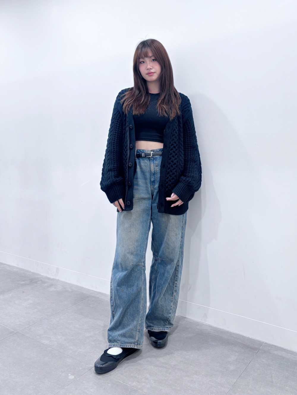 ケーブルカーディガン UNDERCOVER、グラフィックT UNDERCOVER 2」の 