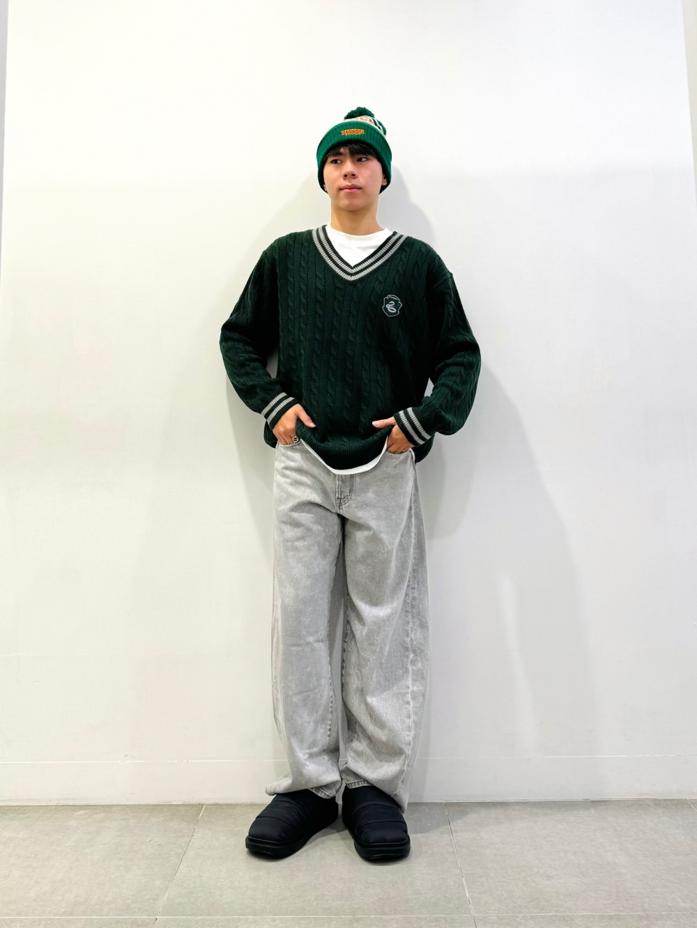 ケーブルカーディガン UNDERCOVER、グラフィックT UNDERCOVER 1
