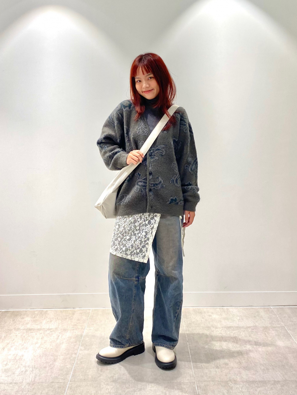 EXAMPLE ペイズリー カーディガン エグザンプル ジャケット