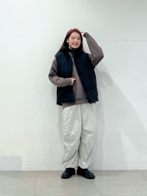 GU公式 | パラシュートパンツ(セットアップ可能)