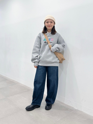 GU×PlayStation スウェットセットアップ XSサイズ gray ヘビーウェイトスウェットプルオーバー PlayStation | PlayStation
