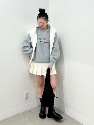 GU×PlayStation スウェットセットアップ XSサイズ gray GU×PlayStation スウェットセットアップ XSサイズ gray