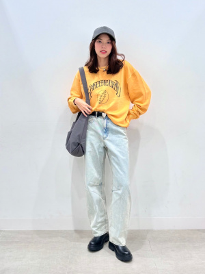 GU公式 | ウォッシュドスウェットプルオーバー Grateful Dead