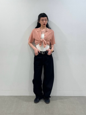 はるです GU公式 | ブラフィールスクエアネックボディスーツ+X