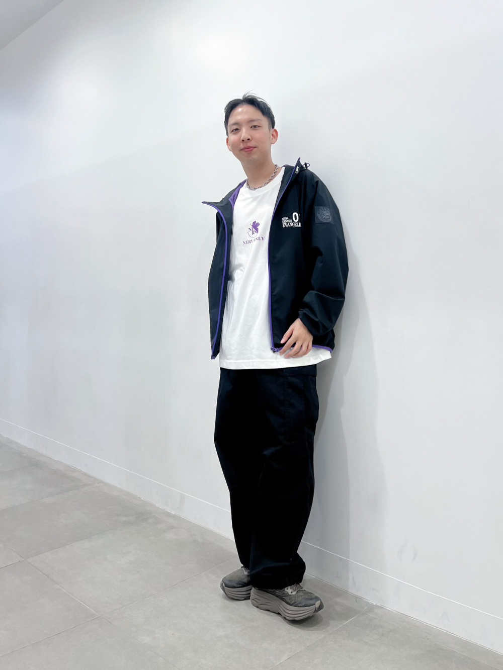 グラフィックT EVANGELION、ウィンドプルーフシェルパーカ EVANGELION