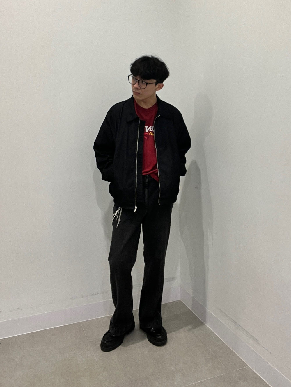 GU×HONDA ファッション GU HONDA ブラック ジップアップジャケット