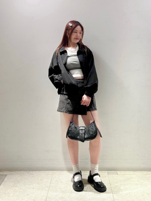 GU公式 | デニムラップスコートOSQ+E