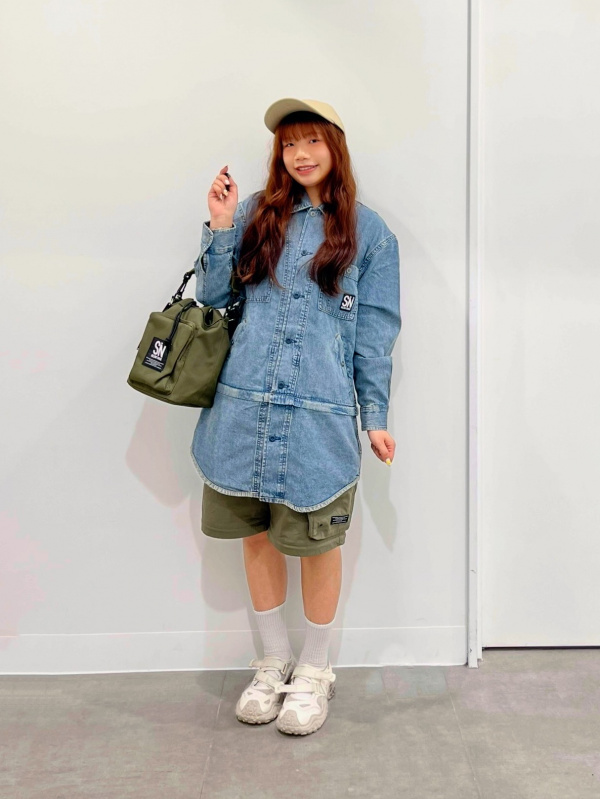 チュニックシャツ UNDERCOVER、ユーティリティパンツ UNDERCOVERの