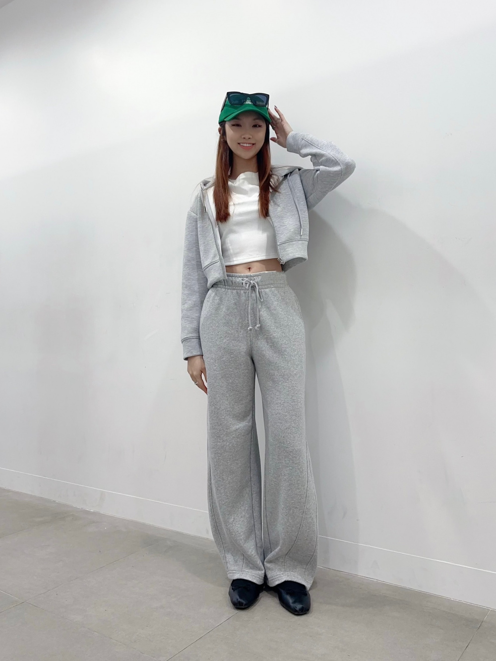 スウェT(5分袖) UNDERCOVER、ワイドテーパードパンツ UNDERCOVER